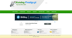 Desktop Screenshot of katalog-prestige.pl